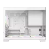 Gamemax NEX C33 WH M-ATX/BTF Computergehäuse Weiß