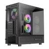 Gamemax NEX C51 BK ATX/BTF Computer Gehäuse