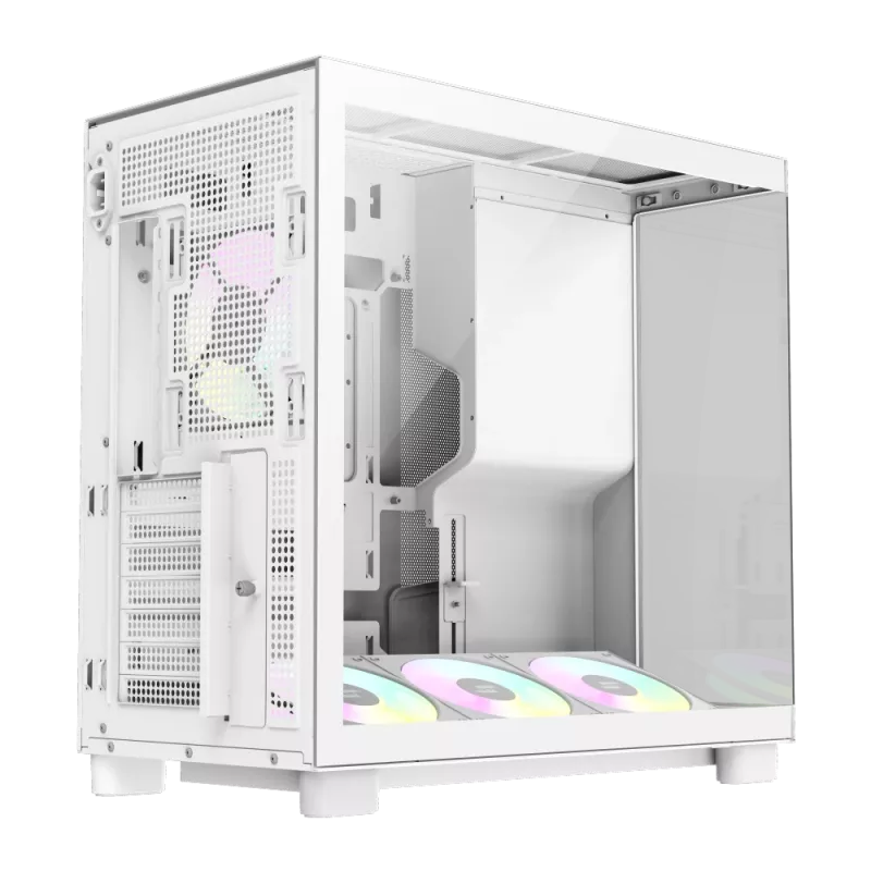 Gamemax NEX C53 WH ATX/BTF Mid Tower Gehäuse Weiß