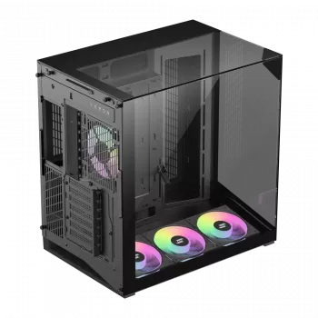 GAMEMAX NEX C56 VC BK ATX Gehäuse Schwarz