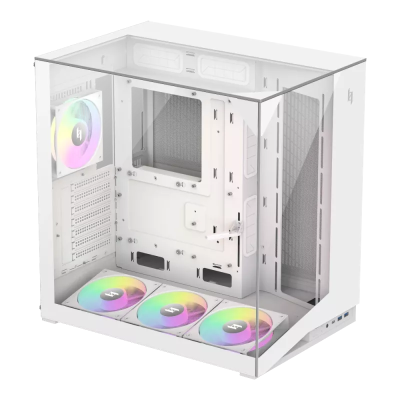 GAMEMAX NEX C56 VC WH ATX Gehäuse Weiß