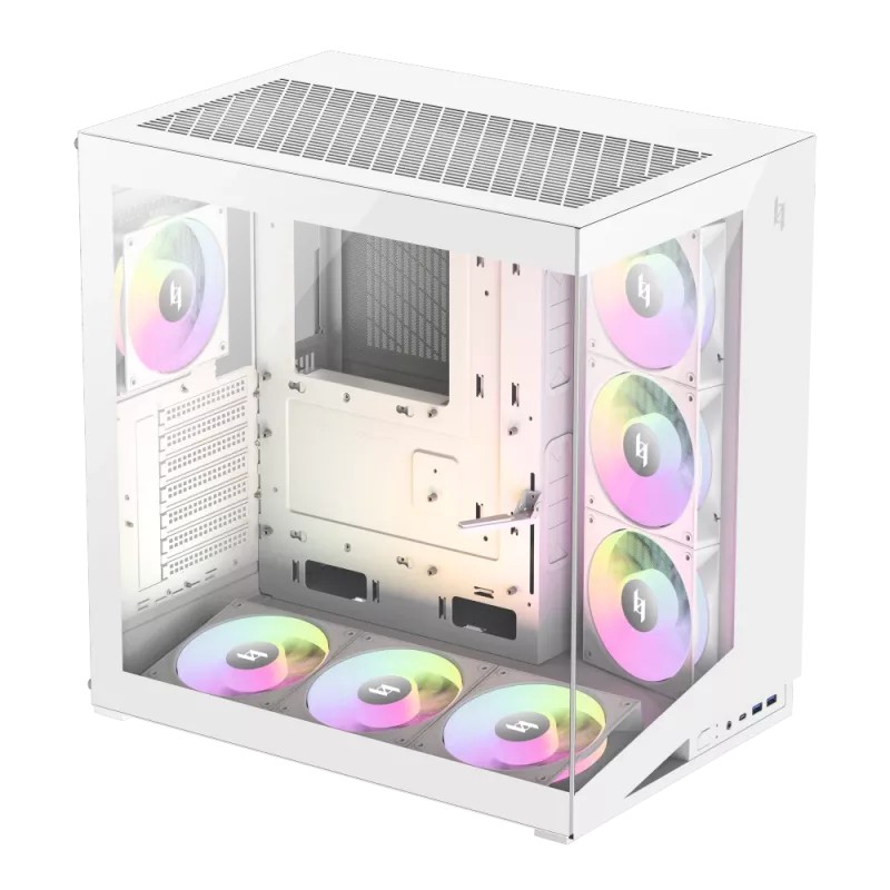 GAMEMAX NEX C56 WH ATX Mid Tower Gehäuse Weiß
