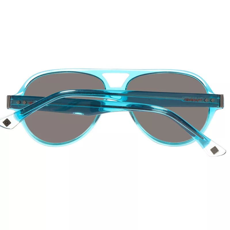GANT GRS2003BL-3 Herren-Sonnenbrille Blauer Rahmen Graue Gläser 58/13/145 mm
