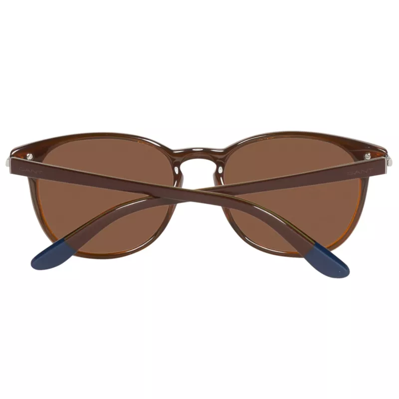 GANT Herren-Sonnenbrille GA70565448E Havana Acetat Rechteckig 54/19/140 mm