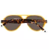 GANT Herren-Sonnenbrille GRS2003ORTO-3 Schildpatt-Acetat-Rahmen graue Polycarbonat-Glas 58mm