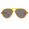 GANT Herren-Sonnenbrille GRS2003ORTO-3 Schildpatt-Acetat-Rahmen graue Polycarbonat-Glas 58mm