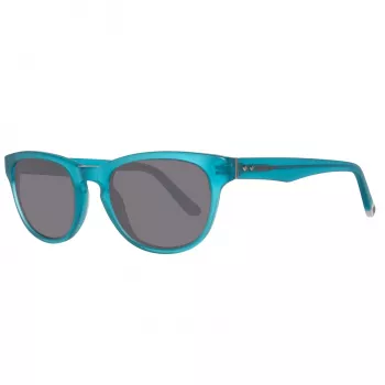GANT Unisex Sonnenbrille GR200549L13 - Eckiger Vollrand-Kunststoffrahmen, UV400-Schutz, 49 mm Glas