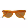 GANT Unisex Sonnenbrille GRS2005MOR-1 Brauner Kunststoffrahmen Graue Polycarbonat-Gläser 49mm
