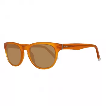 GANT Unisex Sonnenbrille GRS2005MOR-1 Brauner Kunststoffrahmen Graue Polycarbonat-Gläser 49mm