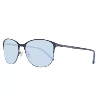 GANT Damen-Sonnenbrille GA80515702X Havana Acetat-Gestell Braune Gradienten-Gläser 57mm