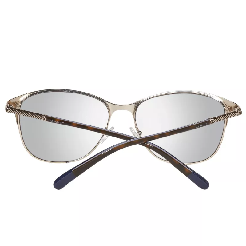 GANT Damen-Sonnenbrille GA80515749G Havana Brown Acetatrahmen Braune Gradientengläser 57mm