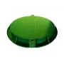 Gartenabwasserabdeckung 780PE-G A15 Grüne HDPE-Schachtdeckel