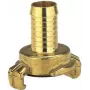 Gardena 7104-20 Schlauchverbinder für 13 mm (1/2 Zoll) und 15 mm (5/8 Zoll) Schläuche, Quick-Connect, Frostschutz, UV-beständig, Grau/Orange