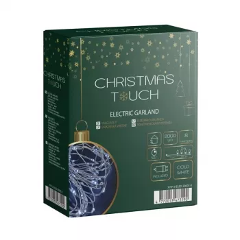 GARLAND EL MICRO C WHITE 2000L 200M IP44 LED Lichterkette
