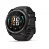 Garmin fenix 9 – 51 mm, Carbon Grey DLC Titanium mit schwarzem Silikonarmband 010-04763-11
