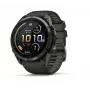 Garmin Fenix 9 Pro – inReach, 51 mm Carbon Gray DLC Titanium mit Black/Pebble Grey Silikonarmband