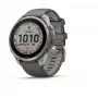 Garmin fenix 9 Pro – inReach, Solar, 47mm Titan mit Pebble Grey Silikonarmband