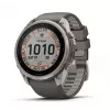 Garmin Fenix 9 Pro – inReach, Solar, 51mm Titan mit kieselgrauem Silikonarmband