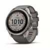 Garmin Fenix 9 Pro – inReach, Solar, 51mm Titan mit kieselgrauem Silikonarmband