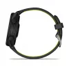 Garmin Forerunner 170 Music, Schwarz mit schwarzem/gelbem Band