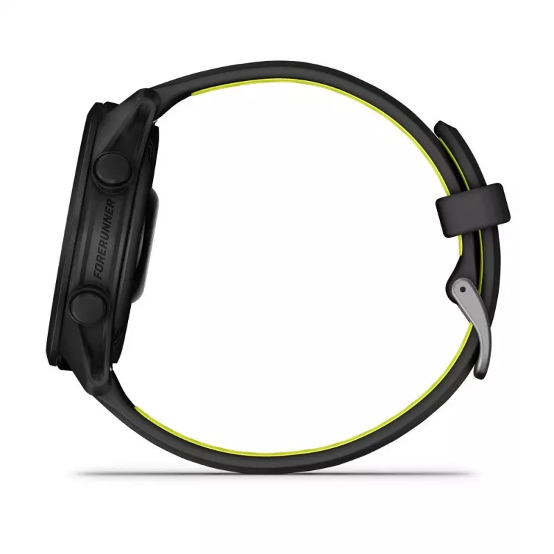 Garmin Forerunner 170 Music, Schwarz mit schwarzem/gelbem Band