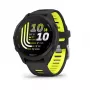 Garmin Forerunner 170 Music, Schwarz mit schwarzem/gelbem Band