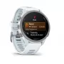 Garmin Forerunner 170 Music, Whitestone mit Whitestone/Cloud Blue Armband