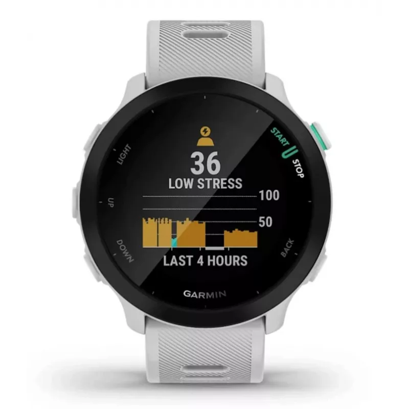 Garmin Forerunner 55 GPS Smartwatch 42 mm Weiß