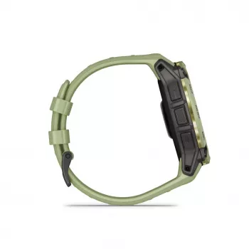 Garmin Instinct 3 50mm AMOLED Fern Green Smartwatch mit fern green Silikonarmband