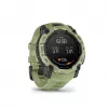 Garmin Instinct 3 50mm AMOLED Fern Green Smartwatch mit fern green Silikonarmband