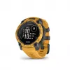 Garmin Instinct 3 Solar 45mm GPS Smartwatch Sunburst mit Sunburst/Grau Armband