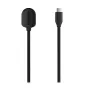 Garmin Magnetische Ladekabel, USB-C - 2er-Pack mit 3 austauschbaren Spitzen (USB-C, Micro USB, Lightning), 1m & 2m Nylon geflochten, 60W Schnellladung, Datensynchronisation, 360° Drehung, LED-Anzeige, Schwarz
