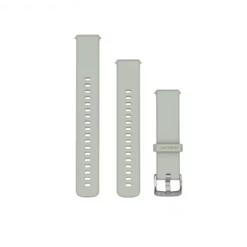 Garmin Quick Release Silikon Armband 18mm Salbeigrau