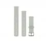 Garmin Quick Release Silikon Armband 18mm Salbeigrau