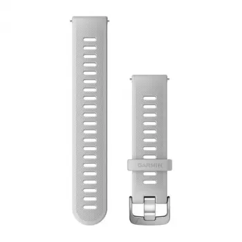 Garmin Quick Release Silikon-Armband für Venu, Forerunner 645, 245, 55 – Weiß