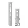 Garmin Quick Release Silikon-Armband für Venu, Forerunner 645, 245, 55 – Weiß