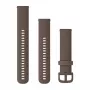 Garmin QuickFit 20 mm Silikon-Armband in Kakaobraun