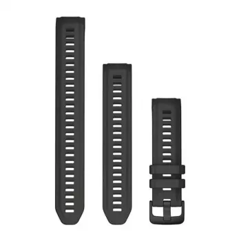 Garmin QuickFit 20 Silikon-Armband für Instinct 2S, Graphit
