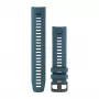 Garmin QuickFit 22 Armband für Instinct, Fenix, Forerunner, Epix – Lakeside Blue Silikon