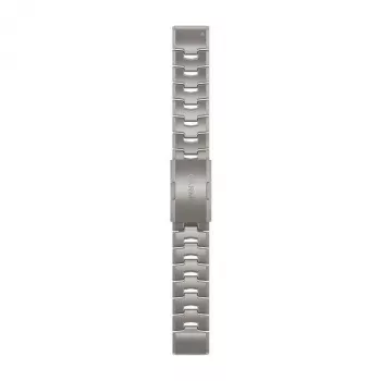 Garmin QuickFit 22 Armband Gelüftetes Titan-Armband