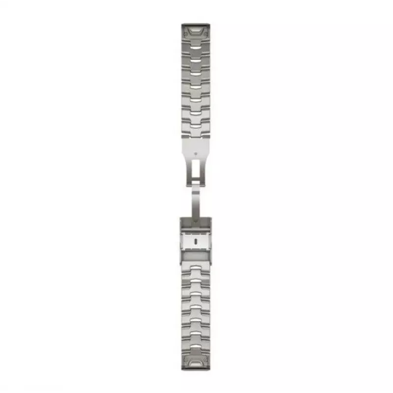 Garmin QuickFit 22 Armband Gelüftetes Titan-Armband