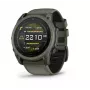 Garmin tactix 8 AMOLED Smartwatch 51 mm Cerakote mit Applied Ballistics Ultralight-Rechner, Olivgrün
