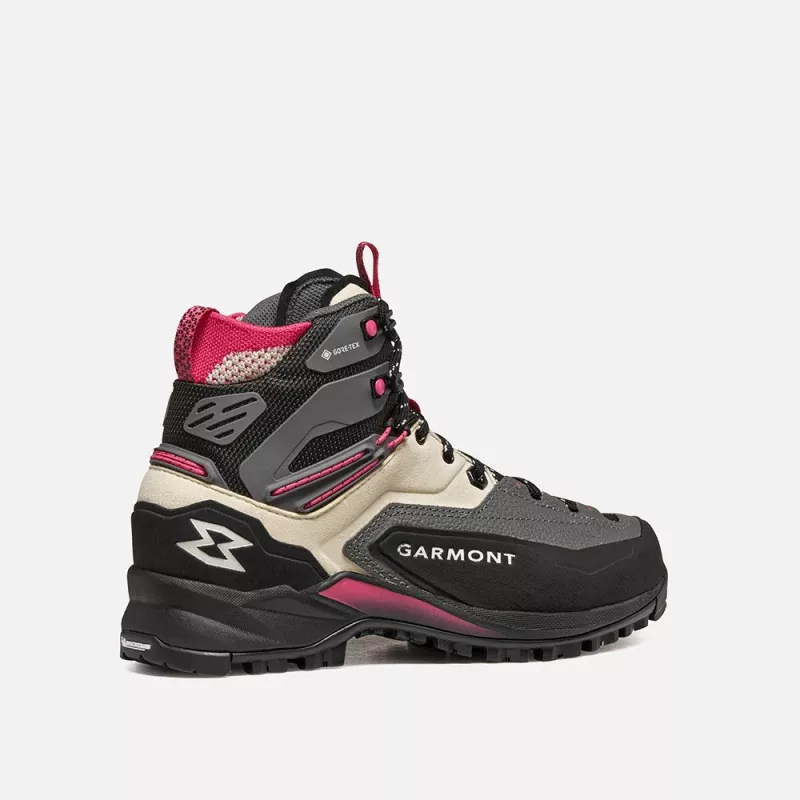 Garmont Akron Mid GTX Damen Trekking Schuhe Grau/Himbeer Pink Größe 39