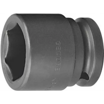 GEDORE 3/4 Zoll Antrieb 24mm 6-Kant Schlagschrauber-Steckschlüssel, Chrom-Molybdän-Stahl, phosphatiert, DIN 3129 / ISO 2725-2 6282390