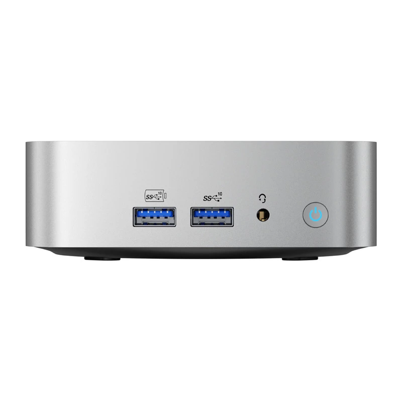 GEEKOM A8 Mini PC, AMD Ryzen 7 8745HS, 16GB DDR5, 1TB PCIe Gen4 SSD, Windows 11 Pro, Schwarz
