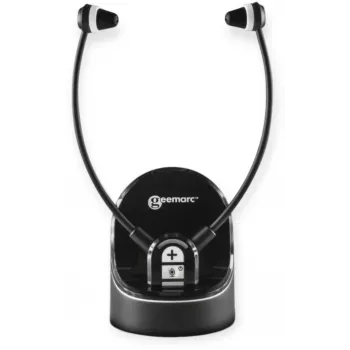 Geemarc CL7370 Kabelloses Unterkinn-Headset mit Mikrofon - Schwarz