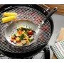GEFU 89250 Wokpfanne 30 cm Edelstahl mit Antihaftbeschichtung, induktionsgeeignet, ofenfest bis 200°C, tropffreier Ausgießrand
