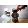 GEFU CONSCIO 8-teiliges Nespresso-Kaffeetassen-Set mit Untertassen, Porzellan, 180 ml, Weiß