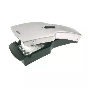 GEFU Japanischer Hobel TARI® Mandoline V-Messer-Hobel mit 3 Einsätzen, deutsches chirurgisches Edelstahl, Schwarz