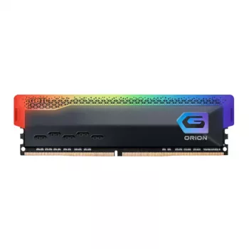 GEIL 16GB DDR4 3600MHz UDIMM RGB Arbeitsspeicher Modul, CL18, PC4-28800, Orion RGB Serie, Schwarzer Heat Spreader